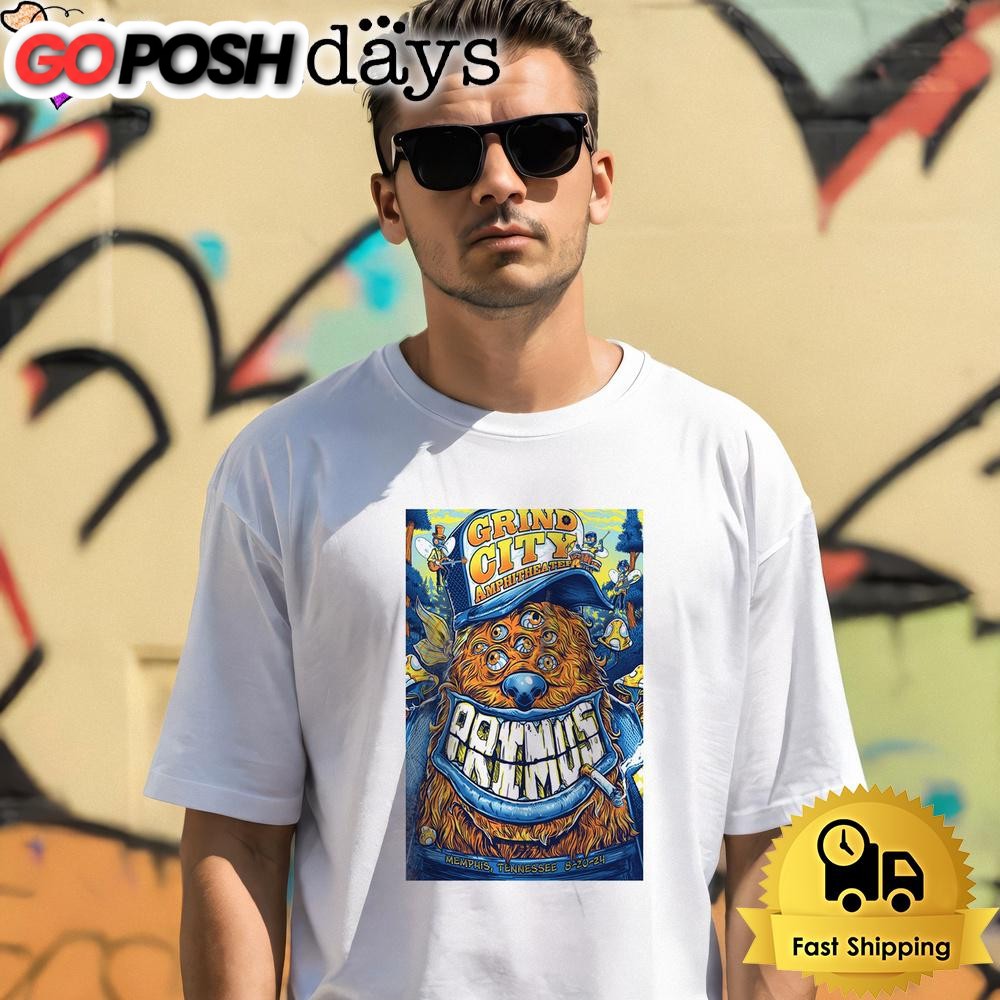 Primus Tour On August 20 2024 Grind City Amphitheater In Memphis Unisex T-Shirt