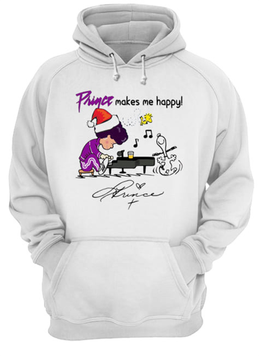 Prince makes me happy Schroeder Snoopy Peanuts shirt