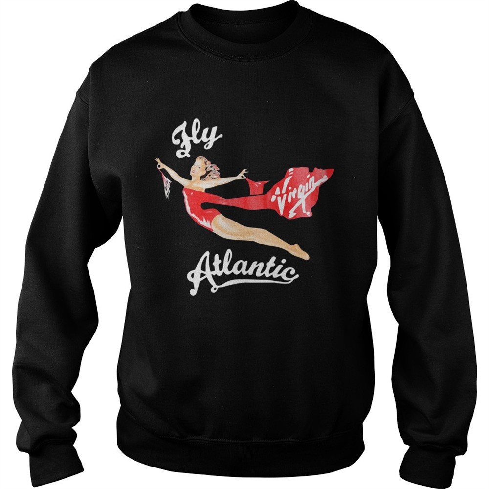 Princess Diana fly Virgin Atlantic shirt
