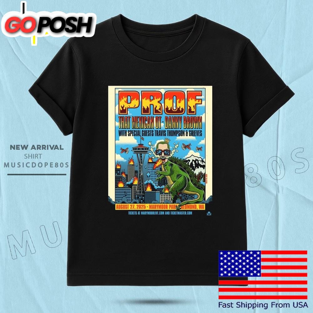 Prof August 27, 2025 The Marymoor In Redmond WA T Shirt