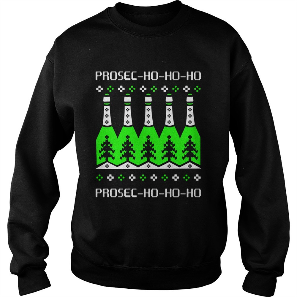 Prosecco Ho Ho Ho Christmas Day Beer shirt