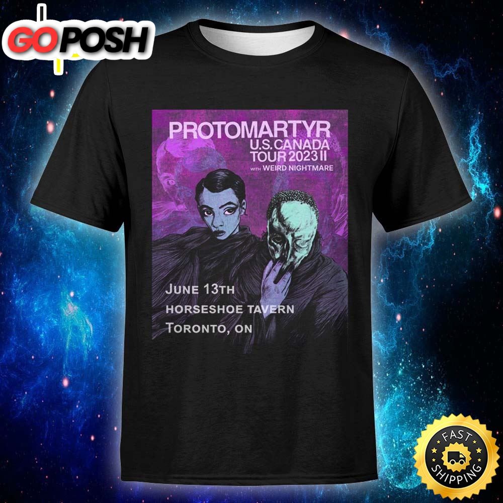 Protomartyr Us Canada Tour 2025 Unisex T-shirt