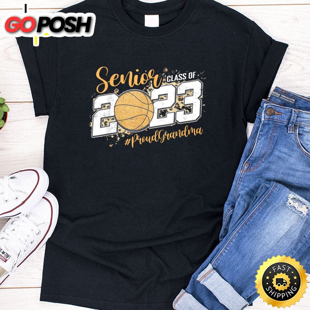 Proud Grandma of 2025 Senior Graduate Basketball Senior 2025 T-Shirt