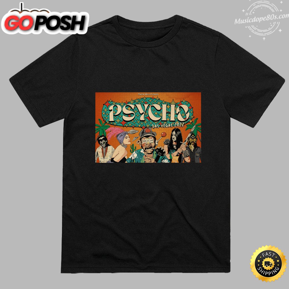 Psycho Las Vegas Finalize 2025 Lineup Unisex Tshirt