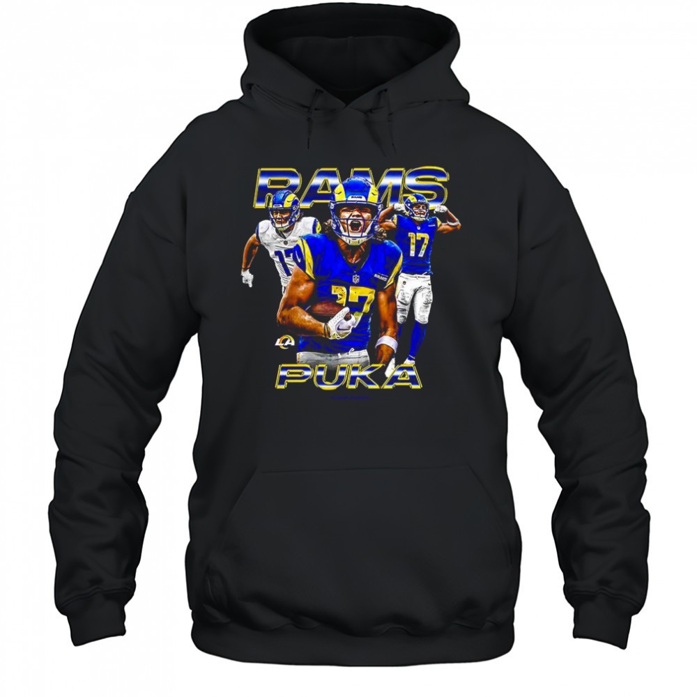 Puka Nacua Los Angeles Rams football notorious player graphic shirt