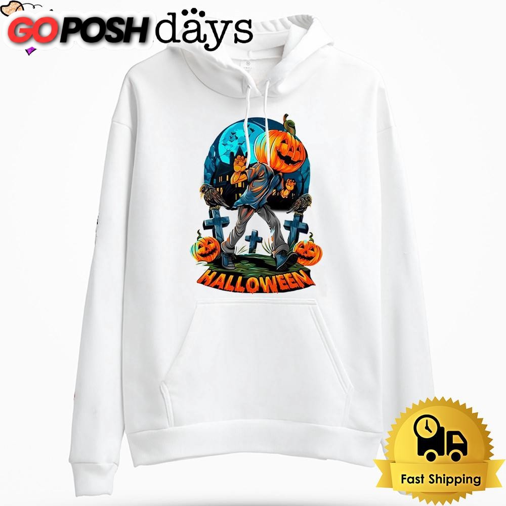 Pumpkin Hello Halloween Hoodie