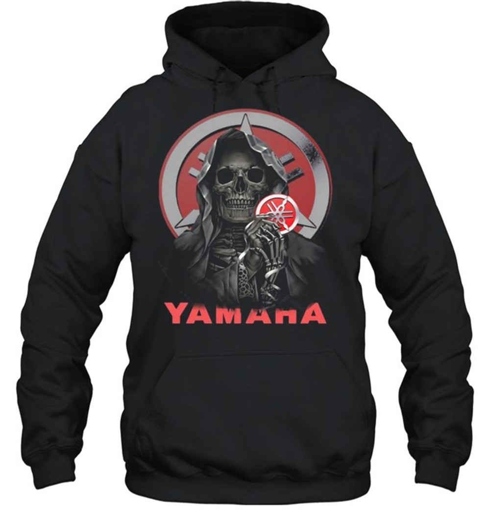 Punisher Skull With Logo Yamaha Shirt