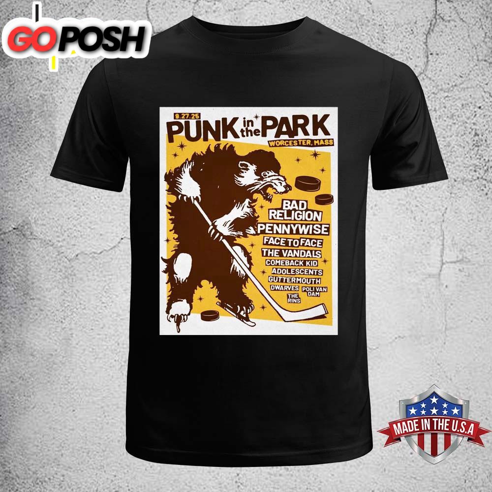 Punk In The Park Sep 27 2025 Event Worcester, MA Unisex T-Shirt