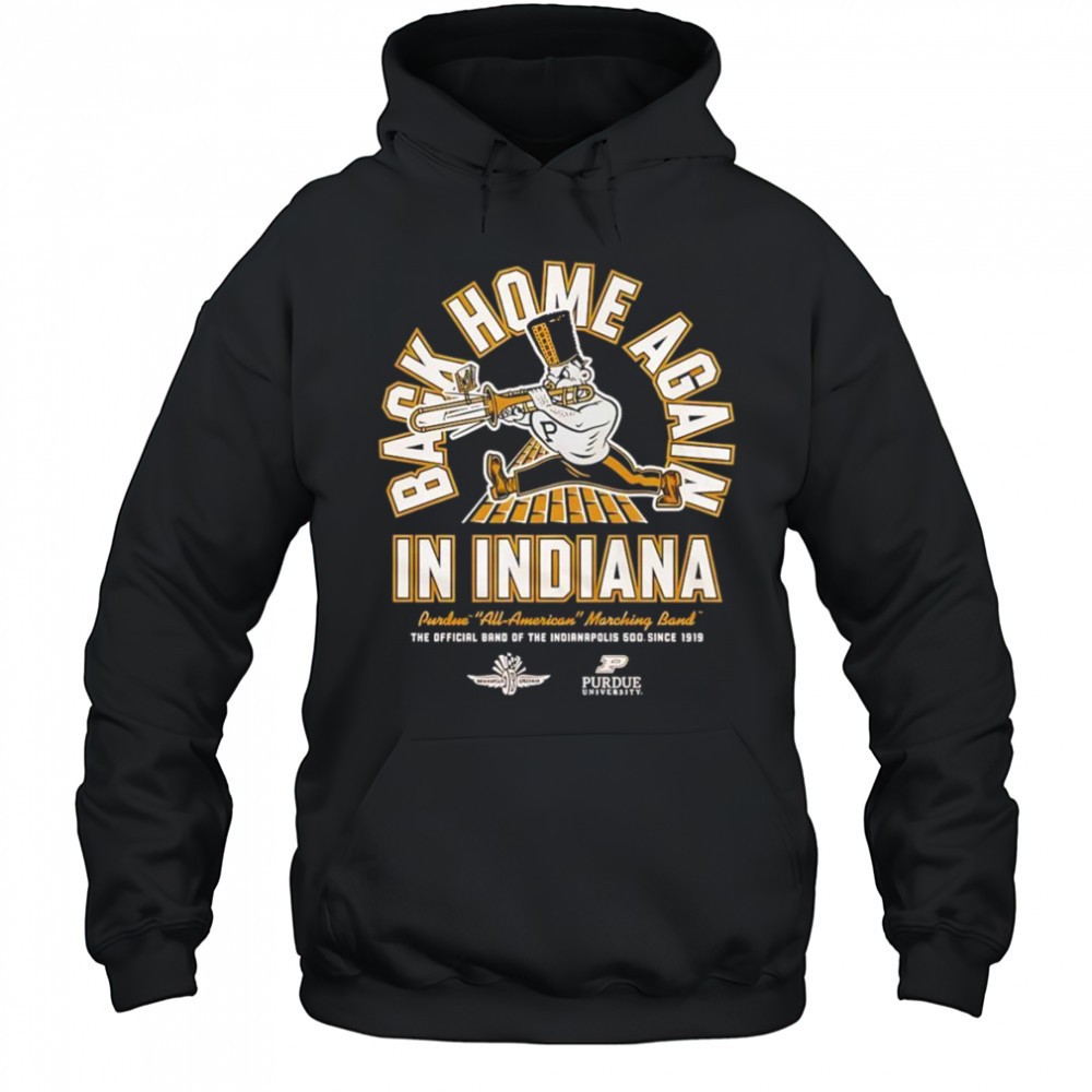 Purdue Boilermakers back home again in Indiana shirt