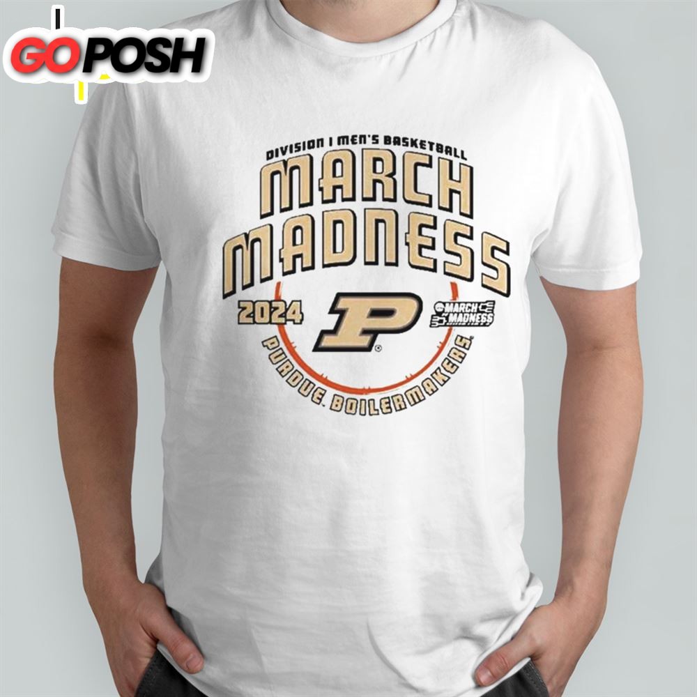 Purdue Boilermakers Division Mens Basketball 2025 Ncaa Tournament Bound T-Shirt