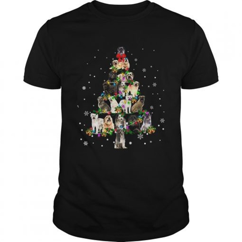 pyrenean-shepherd-christmas-tree-tshirt-ec0wgtwd Pyrenean Shepherd Christmas Tree TShirt