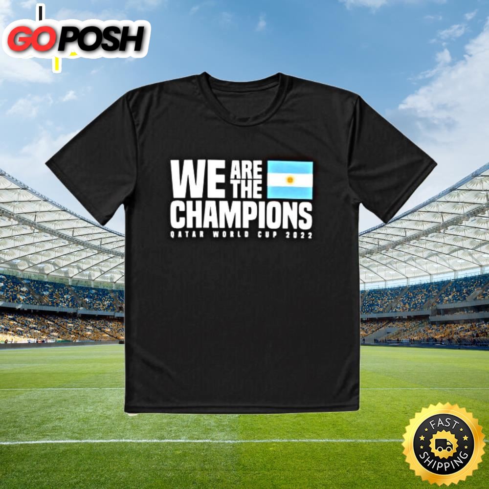 Qatar World Cup Champions 2025 Argentina Shirt