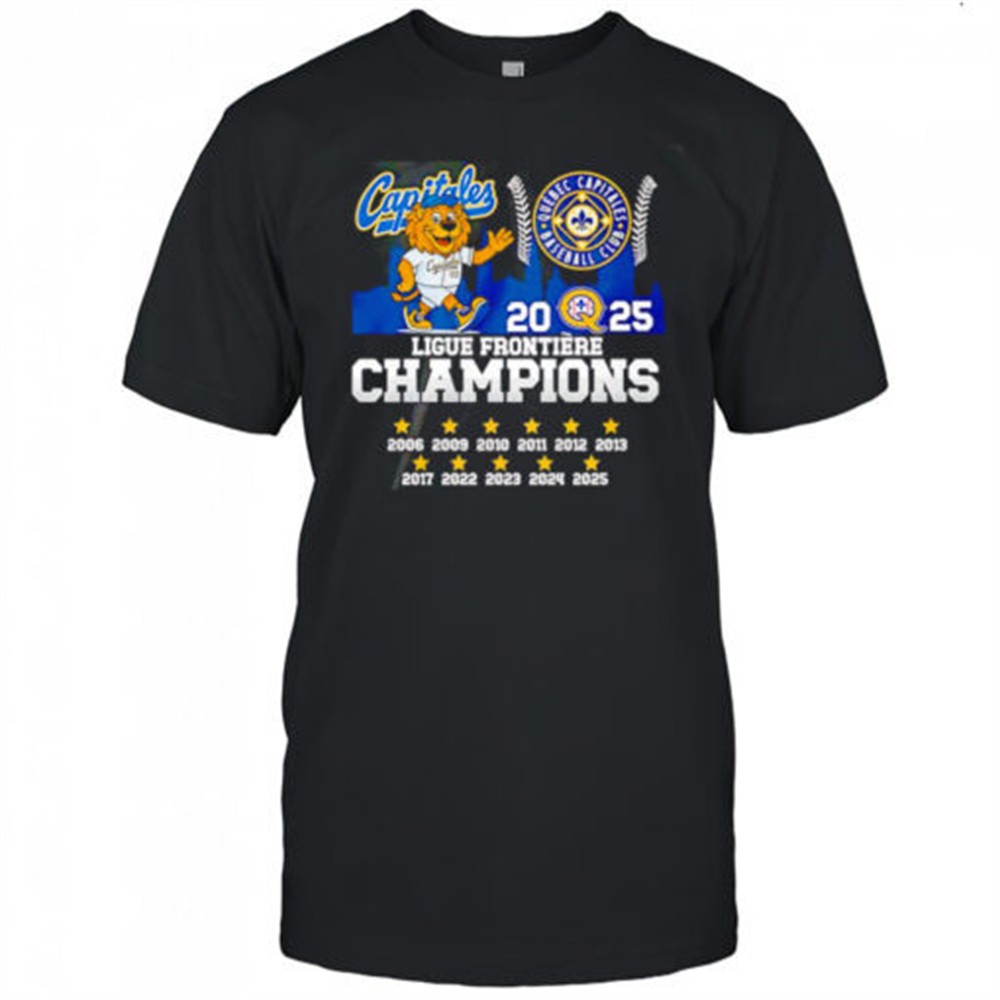 quebec-capitales-2025-ligue-frontiere-champions-mascot-shirt-w72wk1ls Quebec Capitales 2025 Ligue Frontiere Champions mascot shirt