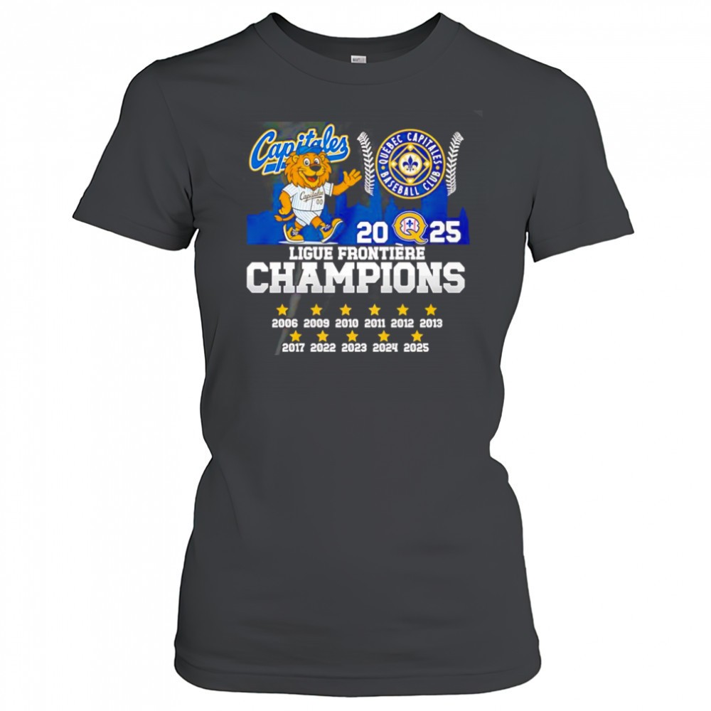 quebec-capitales-2025-ligue-frontiere-champions-mascot-shirt-w72wk1ls Quebec Capitales 2025 Ligue Frontiere Champions mascot shirt