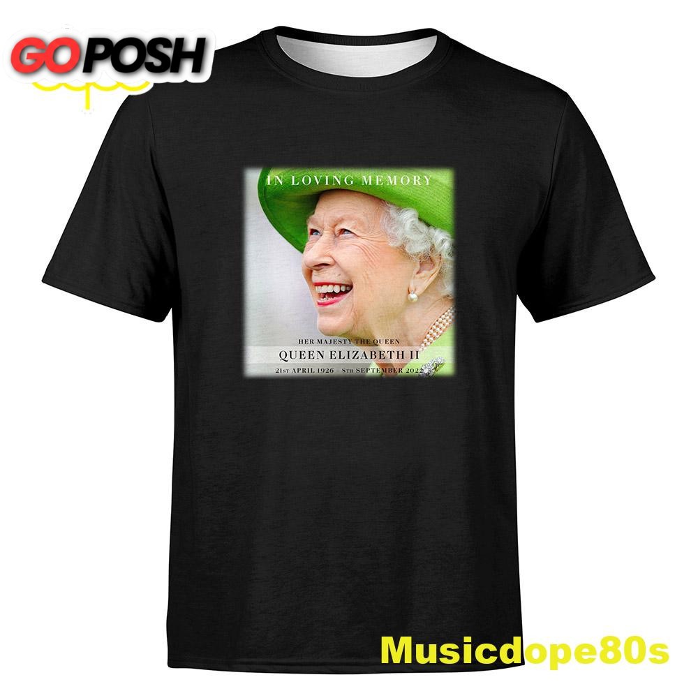 Queen Elizabeth II 1926-2025 Rest In Peace T-Shirt