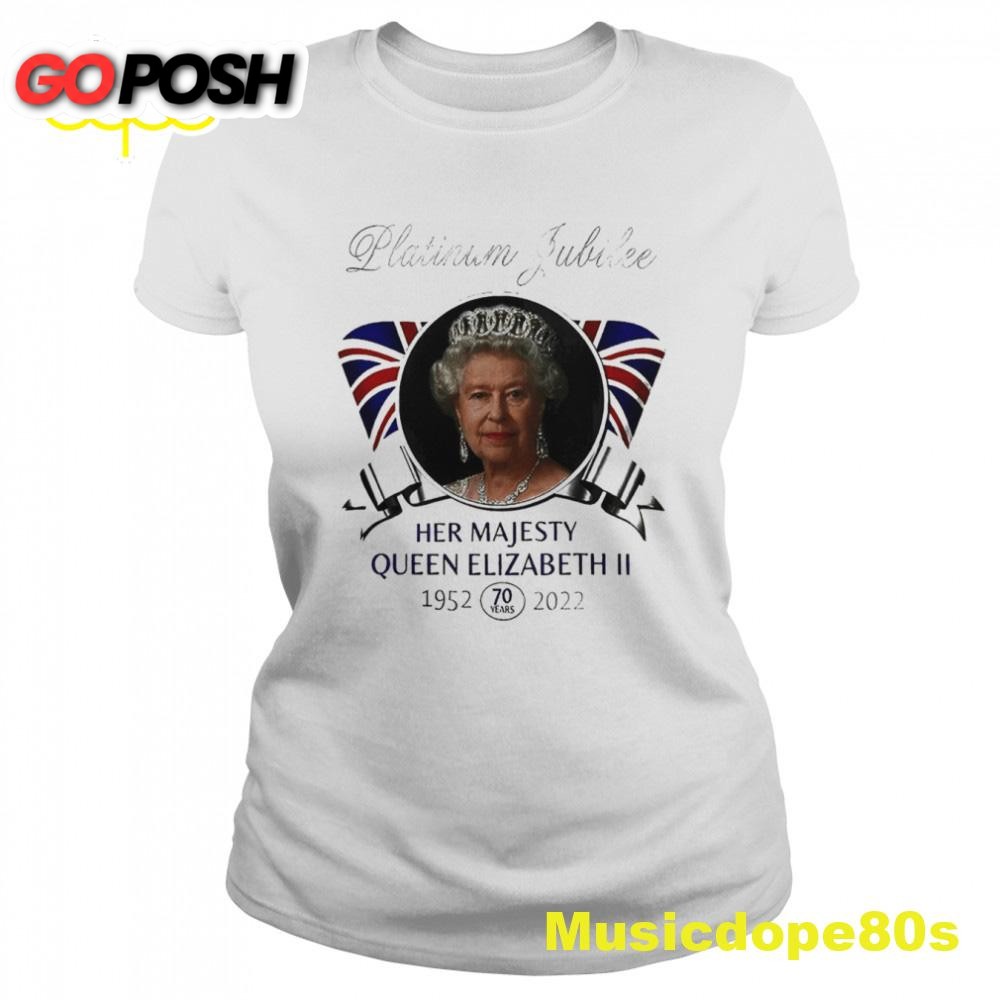 Queen Elizabeth II Queen Platinum Jubilee 1952 2025Classic Tshirt