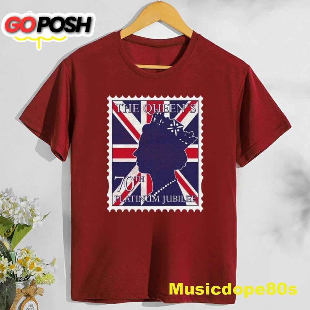 Queen Elizabeth II Queens 70th Platinum Jubilee Tshirt