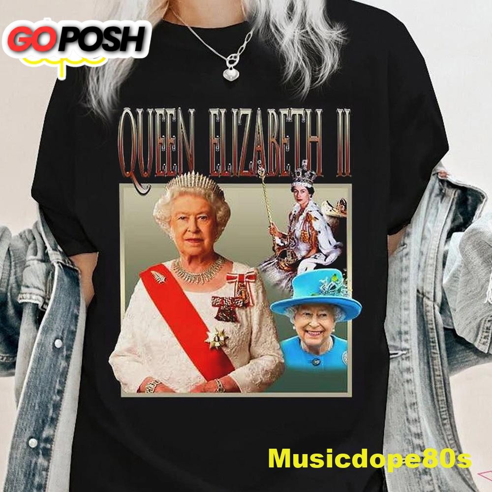 Queen Elizabeth II Rip The Queen Of The United Kingdom T-Shirt