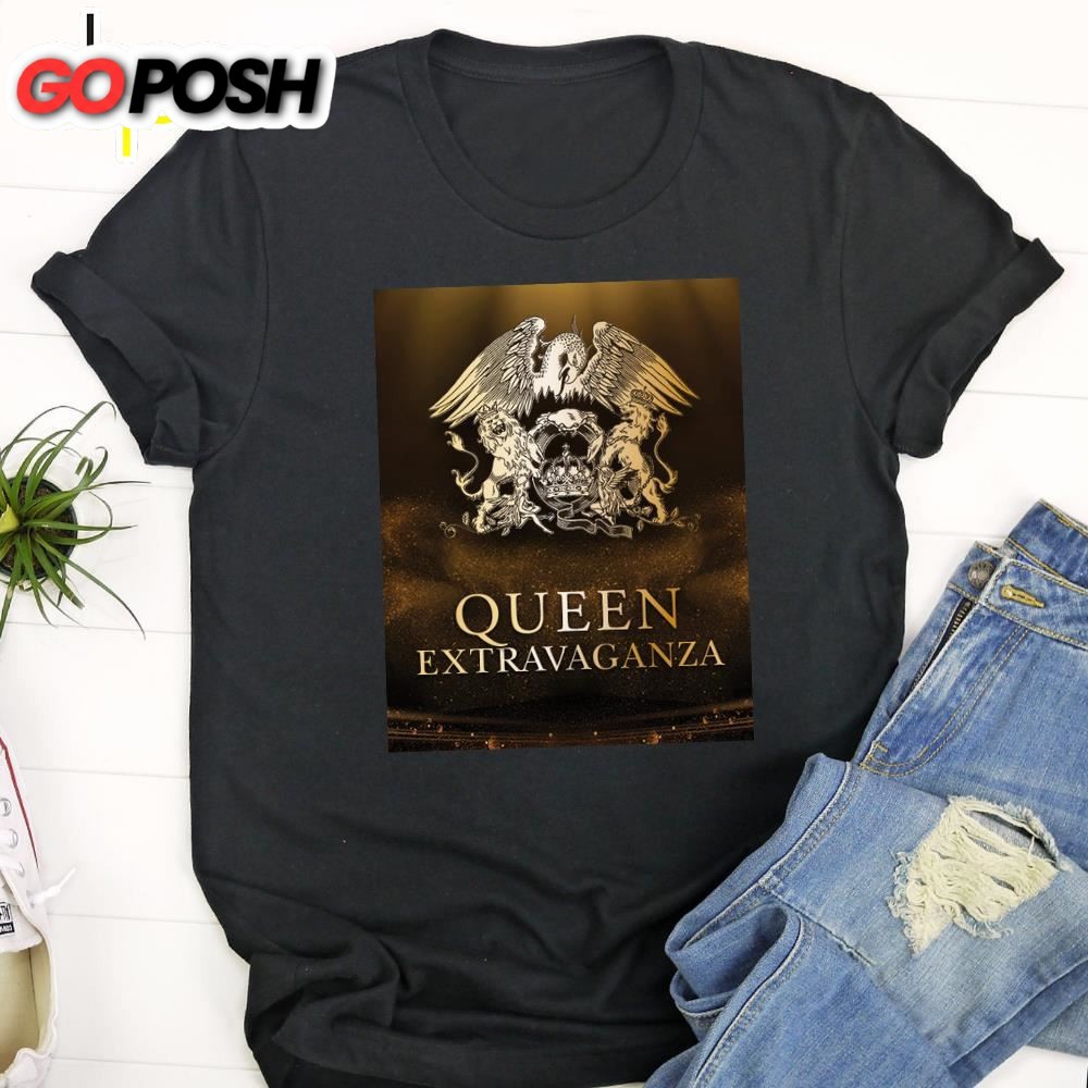 Queen Extravaganza 2025 UK And European Tour Unisex T-shirt