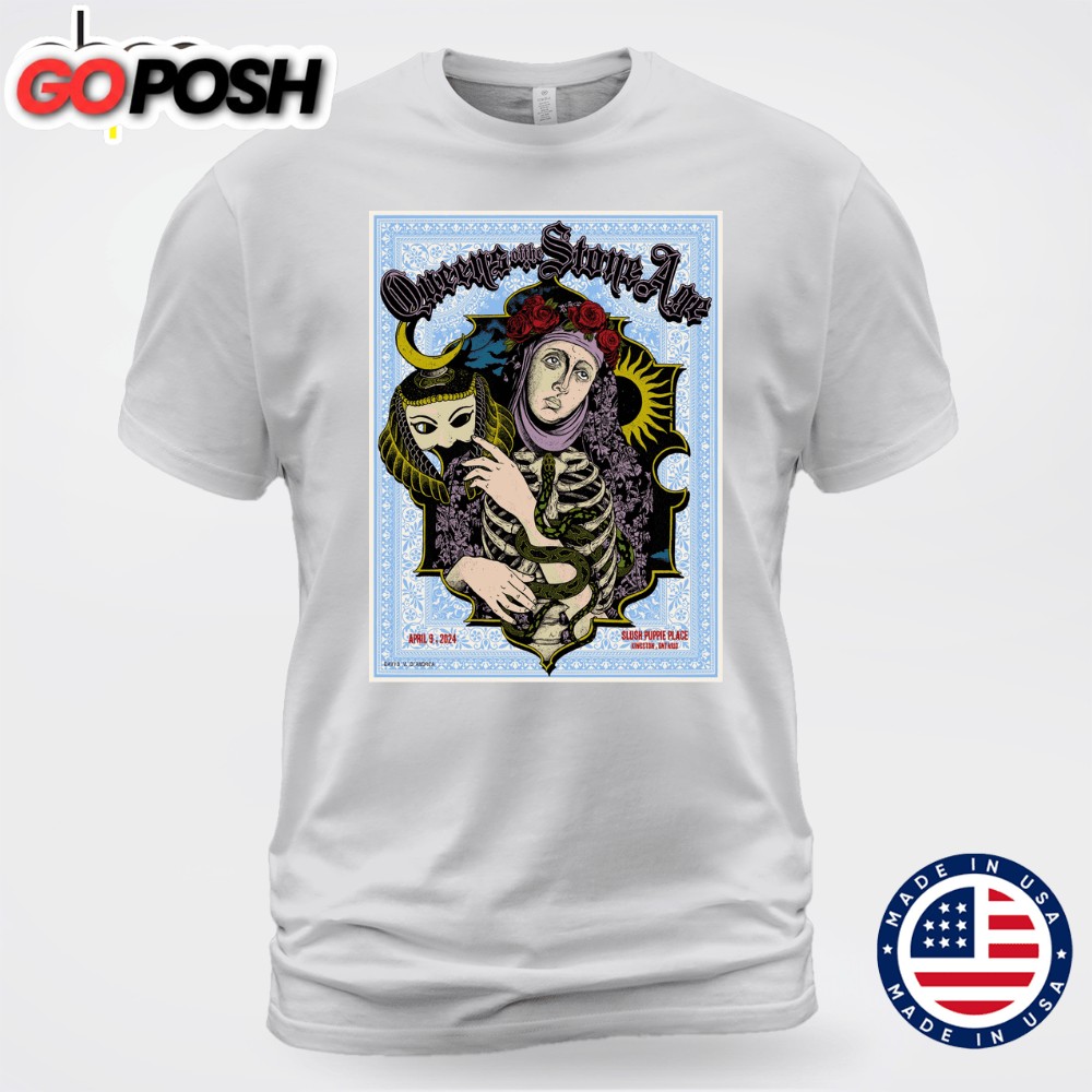 Queen Of The Stone Age Show Slush Puppie Place Kingston Ontario April 9 2025 Unisex T-shirt