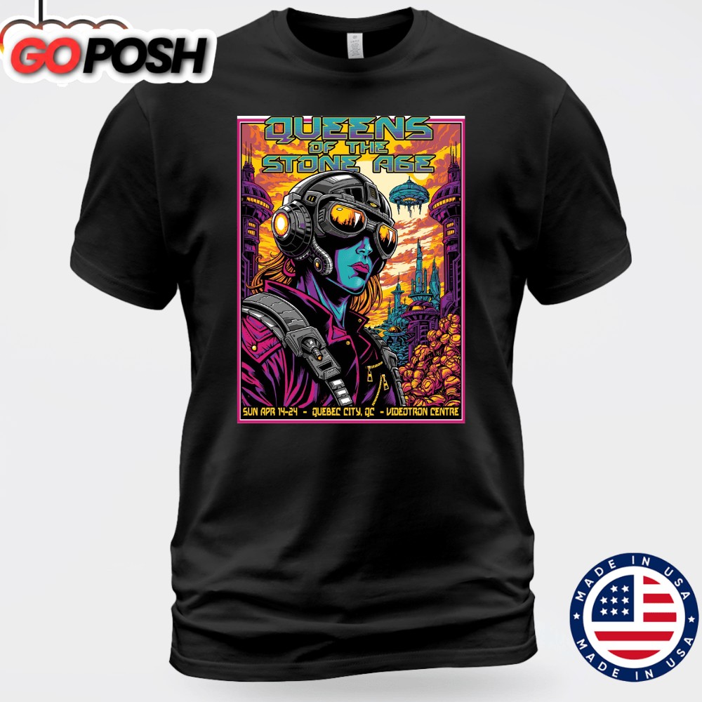 Queens of the Stone Age 04.14.24 Videotron Centre Quebec City, QC Shirt Unisex