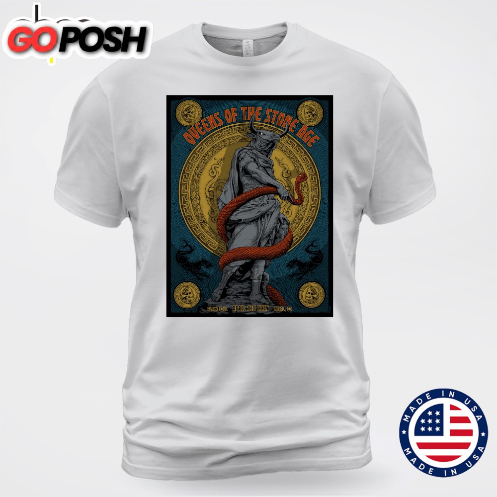 Queens Of The Stone Age At Place Bell Laval OC On April 13th 2025 Unisex T-Shirts