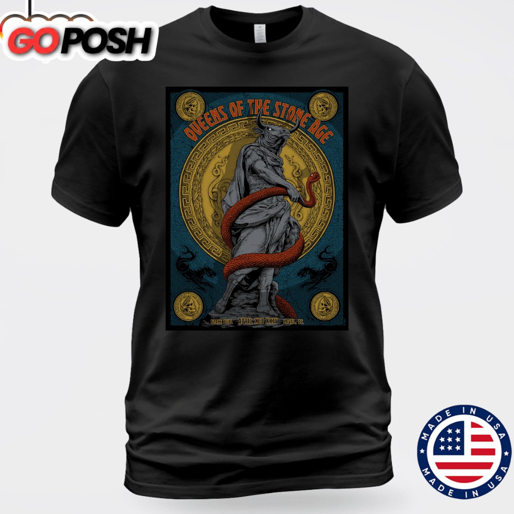 Queens Of The Stone Age At Place Bell Laval OC On April 13th 2025 Unisex T-Shirt