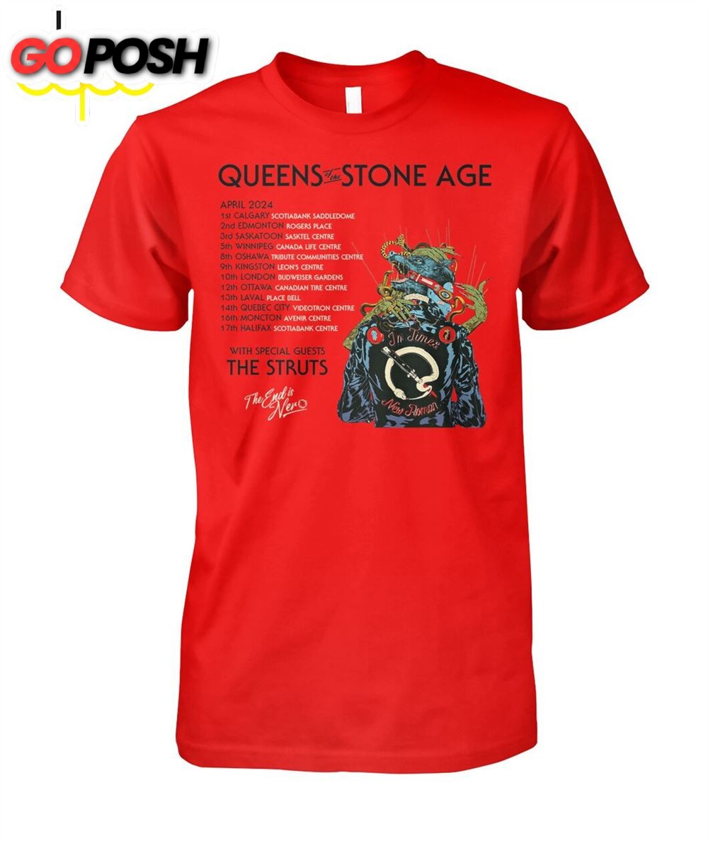 Queens Of The Stone Age Canada Tour 2025 Shirt