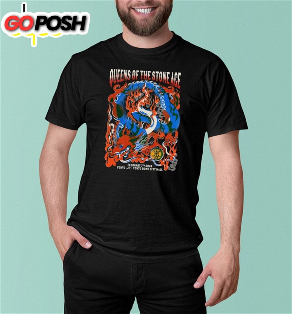 Queens Of The Stone Age Tour Tokyo, Jp February 7, 2025 Unisex T-Shirt