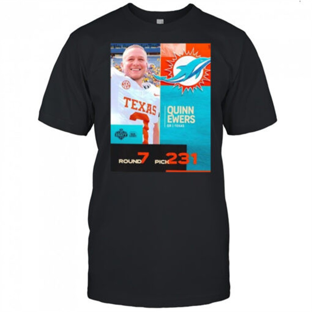 quinn-ewers-miami-dolphins-pick-2025-nfl-draft-t-shirt-t26x5e3x Quinn Ewers Miami Dolphins Pick 2025 Nfl Draft T-Shirt