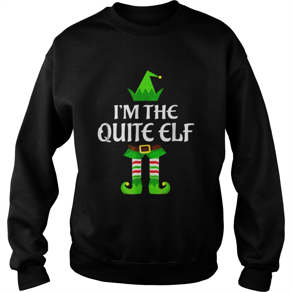 Quite Elf Family Matching Group Christmas Gift shirt