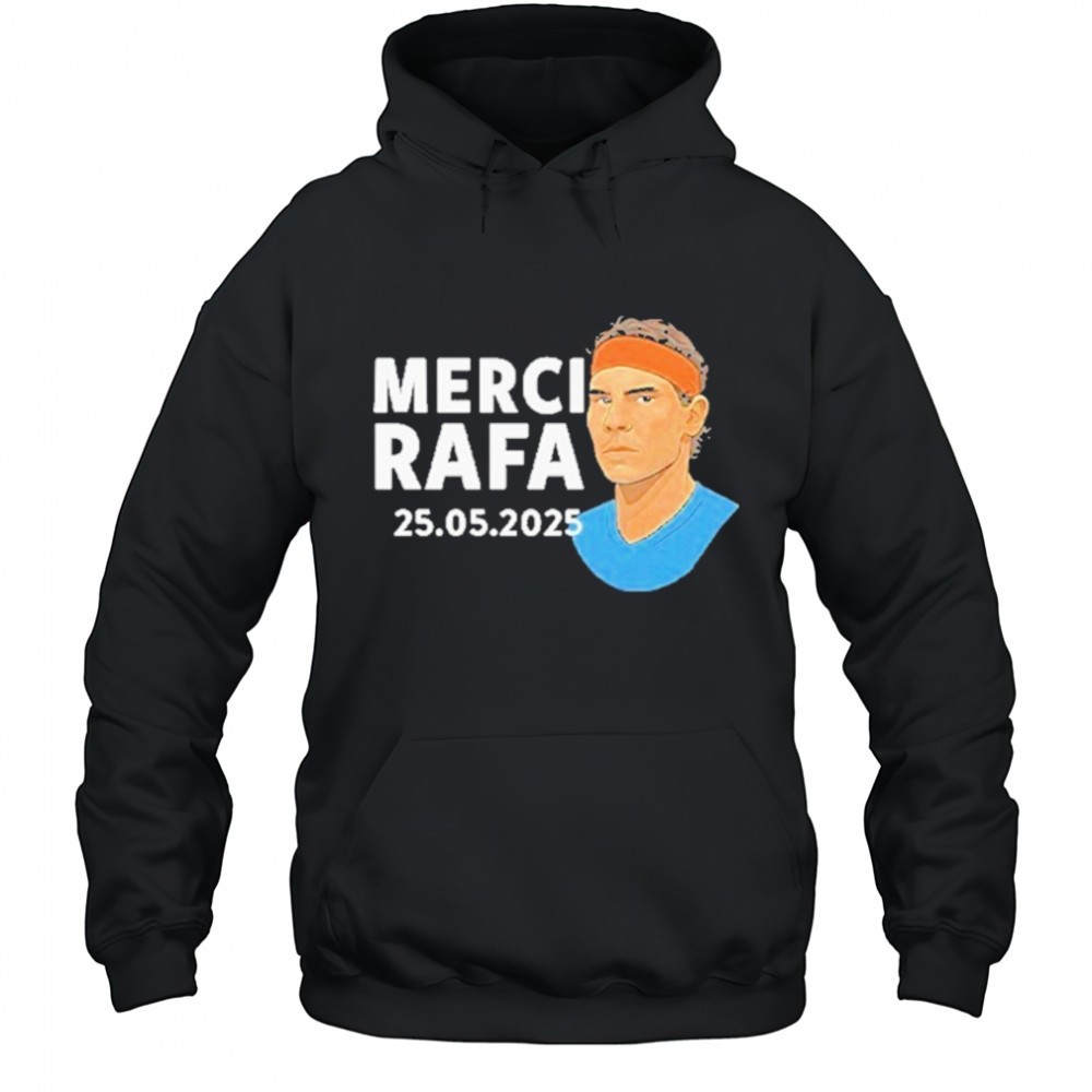 Rafael Nadal Merci Rafa 2025 Shirt