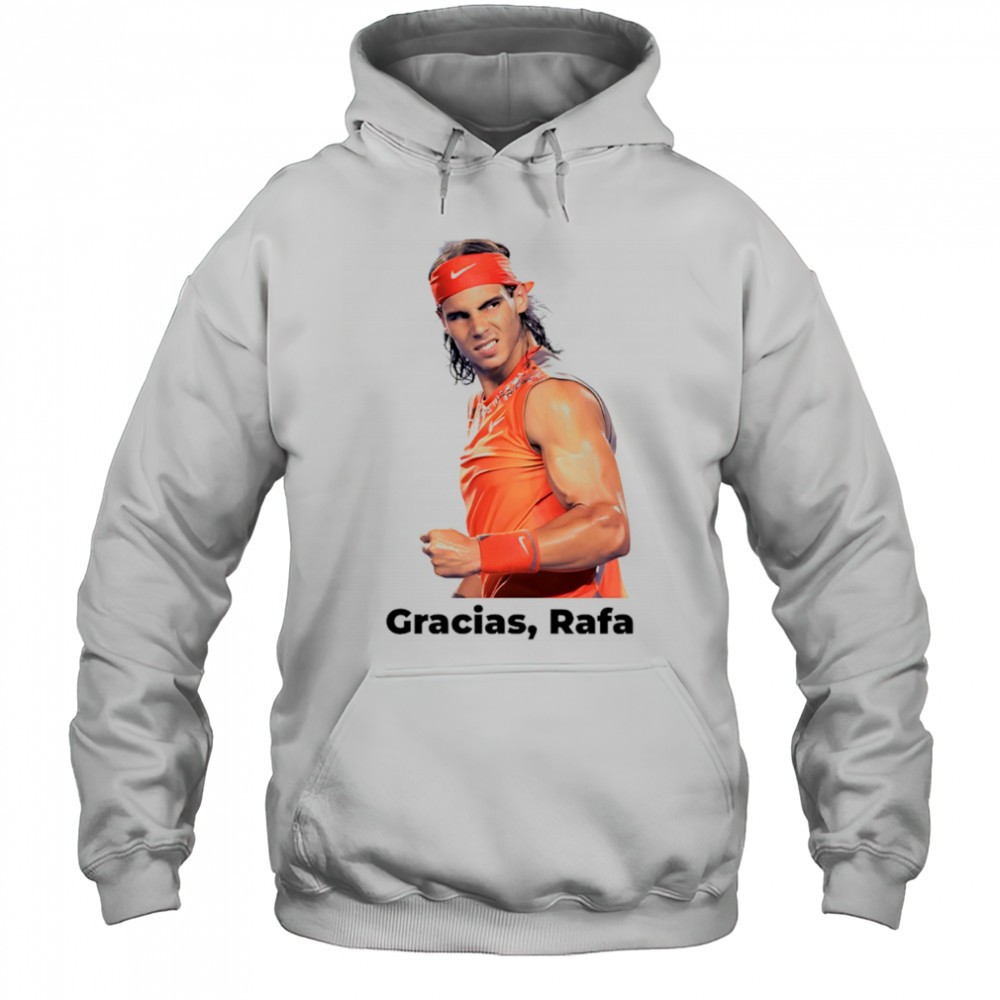 Rafael Nadal Tennis Gracias Rafa shirt