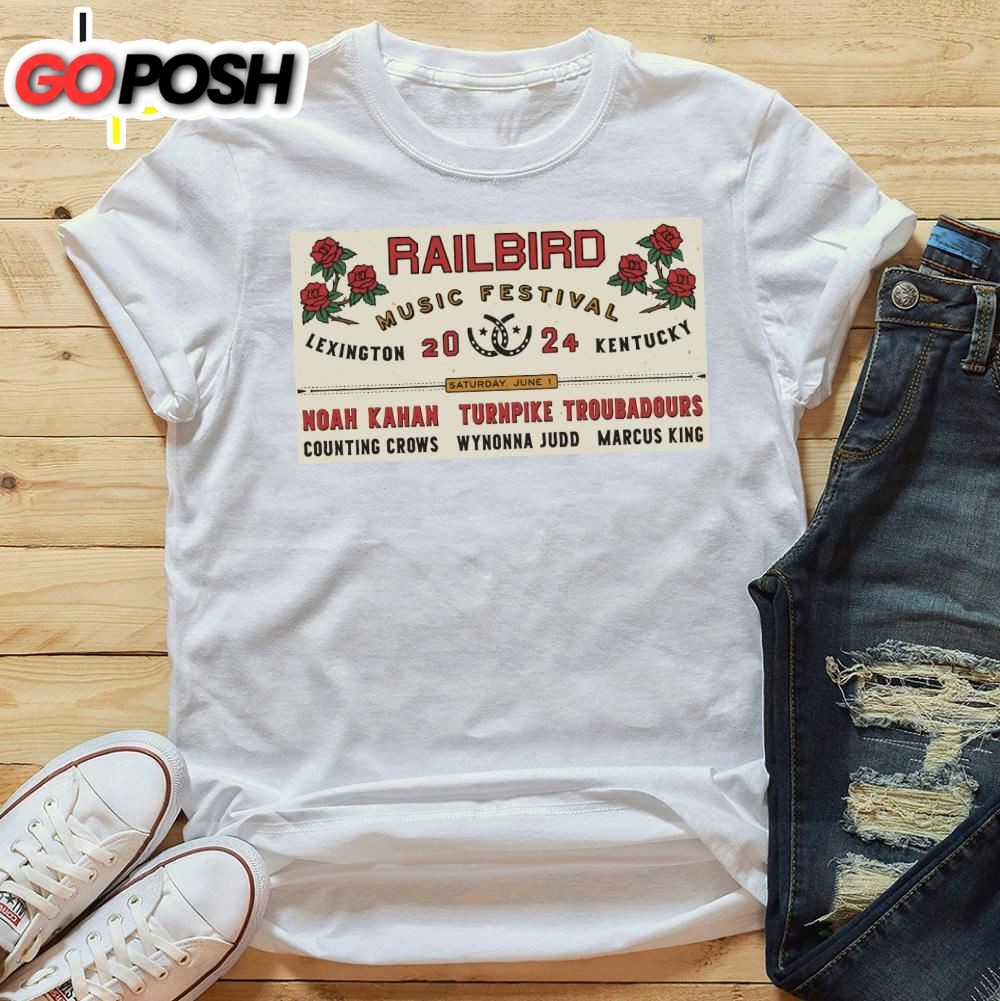 Railbird 2025 Lineup Released Unisex T-Shirt
