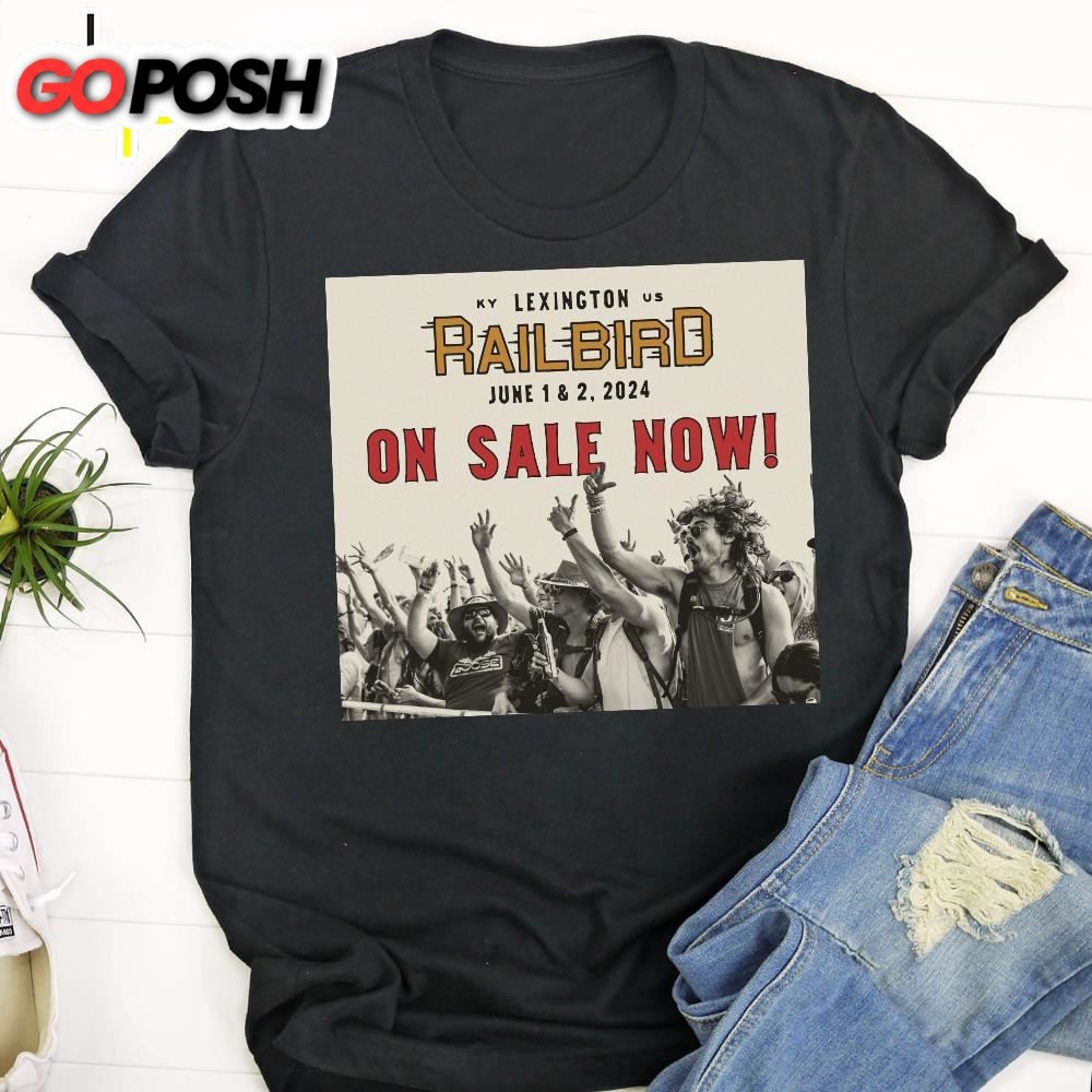 Railbird Music Festival 2025 Lexington, Ky Unisex T-Shirt