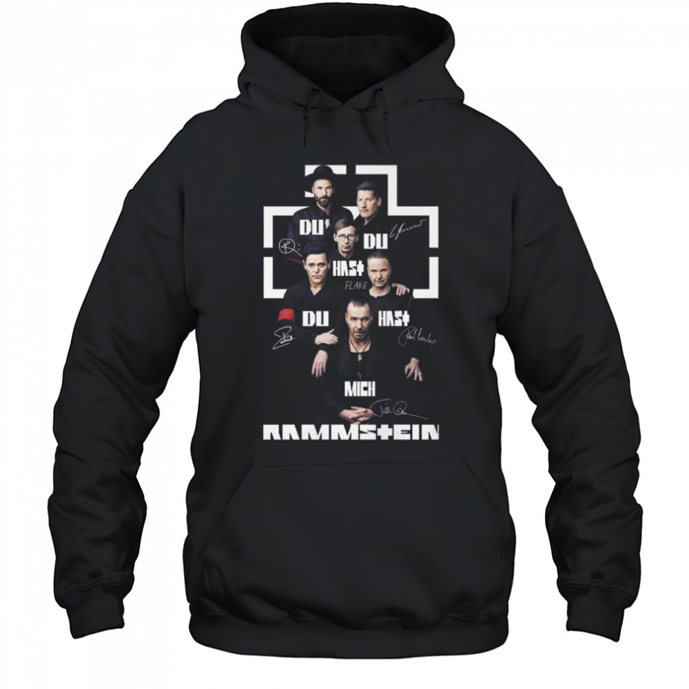 Rammstein Du Hast Mich Signature 2025 Shirt