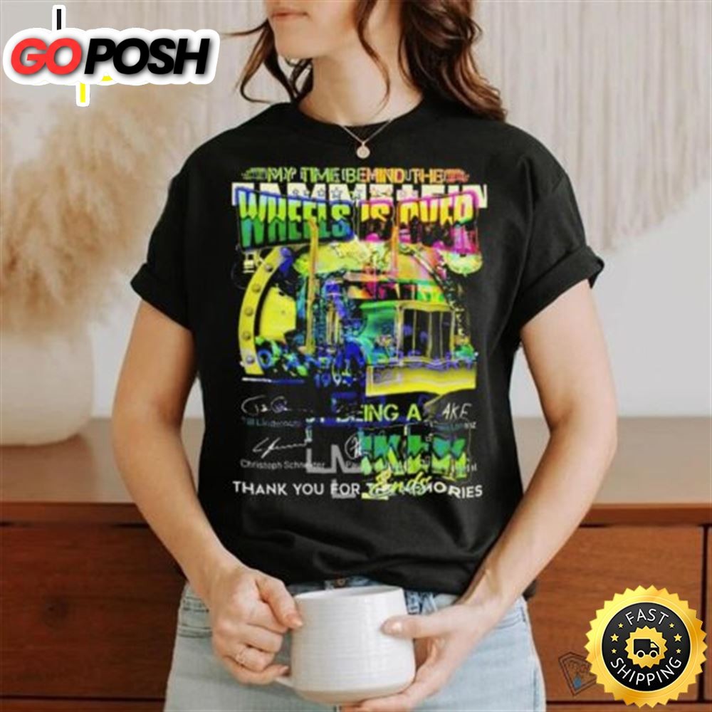 Rammstein Europe Stadium Tour 2025 30t Anniversary 1994 2004 Thank You For Memories Shirts