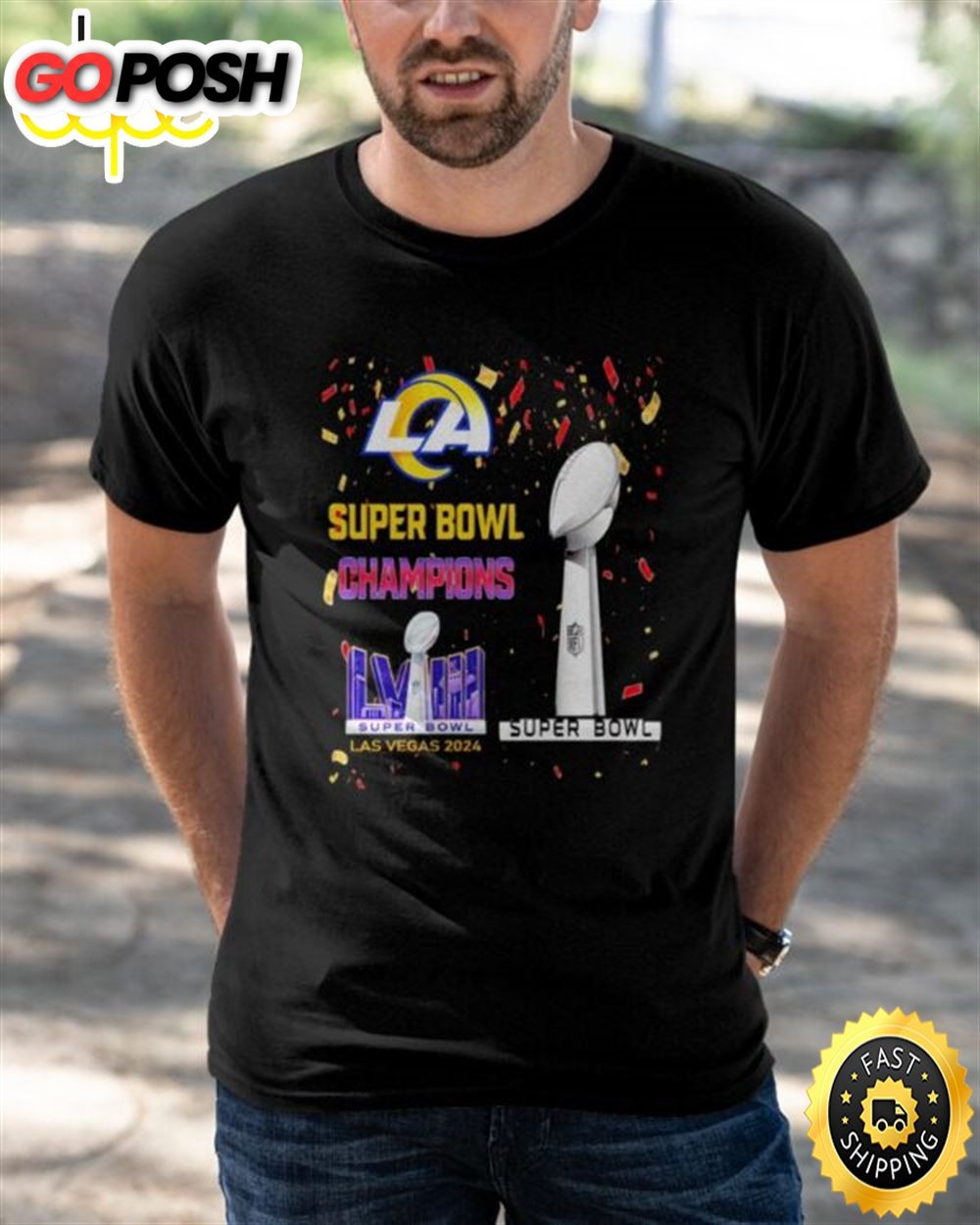 Rams Super Bowl Champions Lviii Las Vegas 2025 Shirt