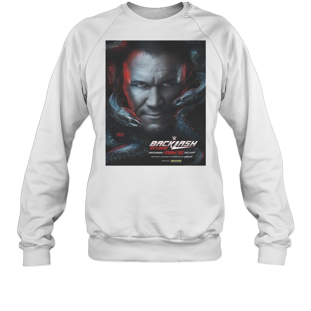 Randy Orton WWE Backlash St. Louis On Saturday May 10th 2025 Poster T-shirt