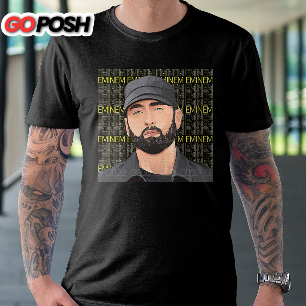 rap-god-eminem-name-pattern-black-t-shirt-iqzk47bd Rap God Eminem Name Pattern Black T-Shirt