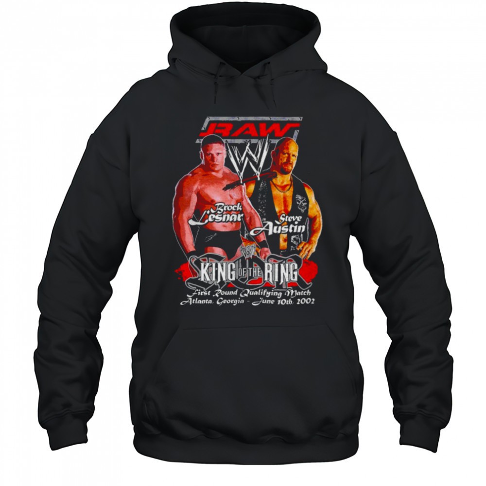 Raw Brock Lesnar vs Steve Austin King Of The Ring shirt