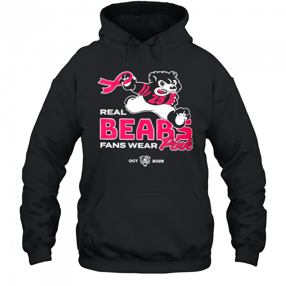 Real Bears Fans Wear Pink Shirt