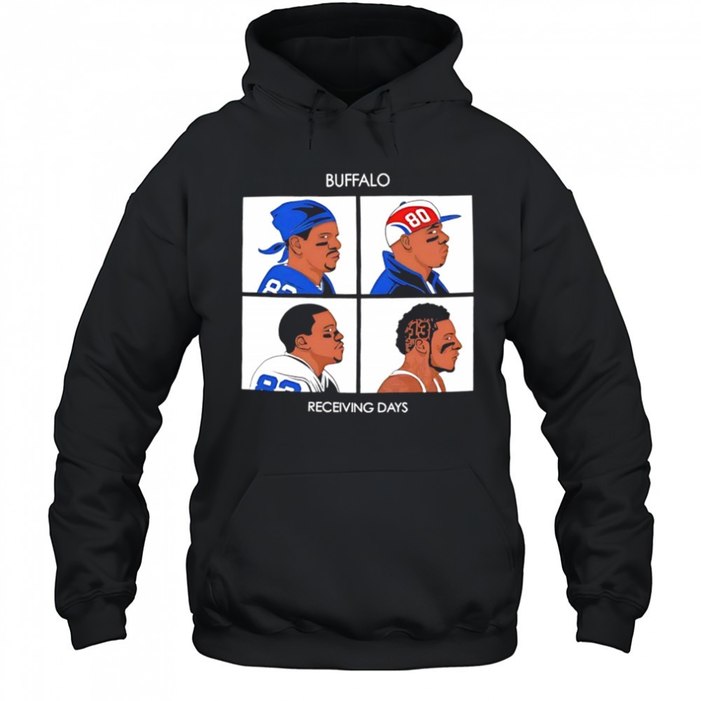 Receiving Days Buffalo players graphic shirt