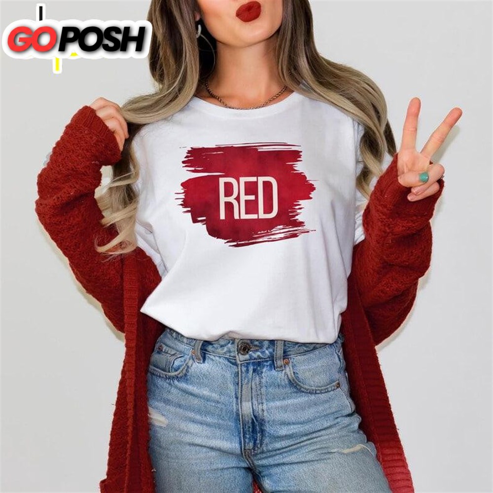 RED Album – Taylor Swift White Unisex T-shirt