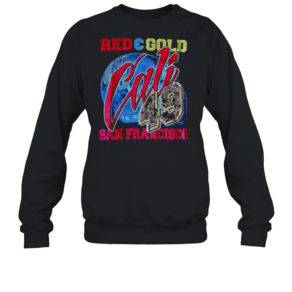 Red Gold Cali 49 San Francisco Shirt