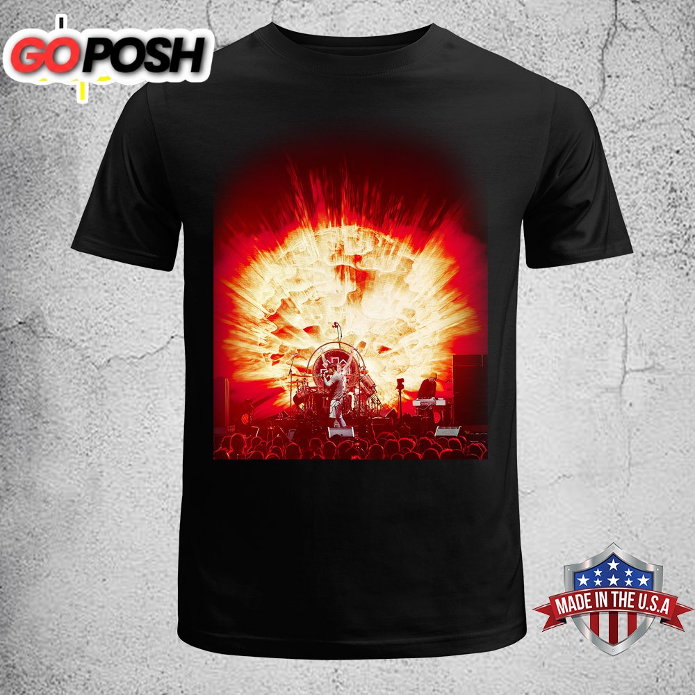 Red Hot Chili Peppers Fire 2025 Music Concert Unisex T-Shirt