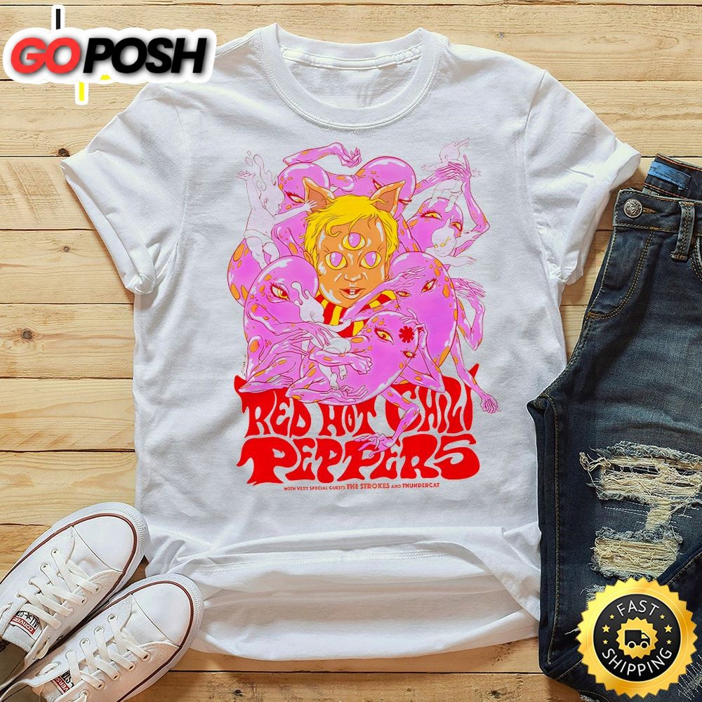 Red Hot Chili Peppers Houston May 25, 2025 Tshirt