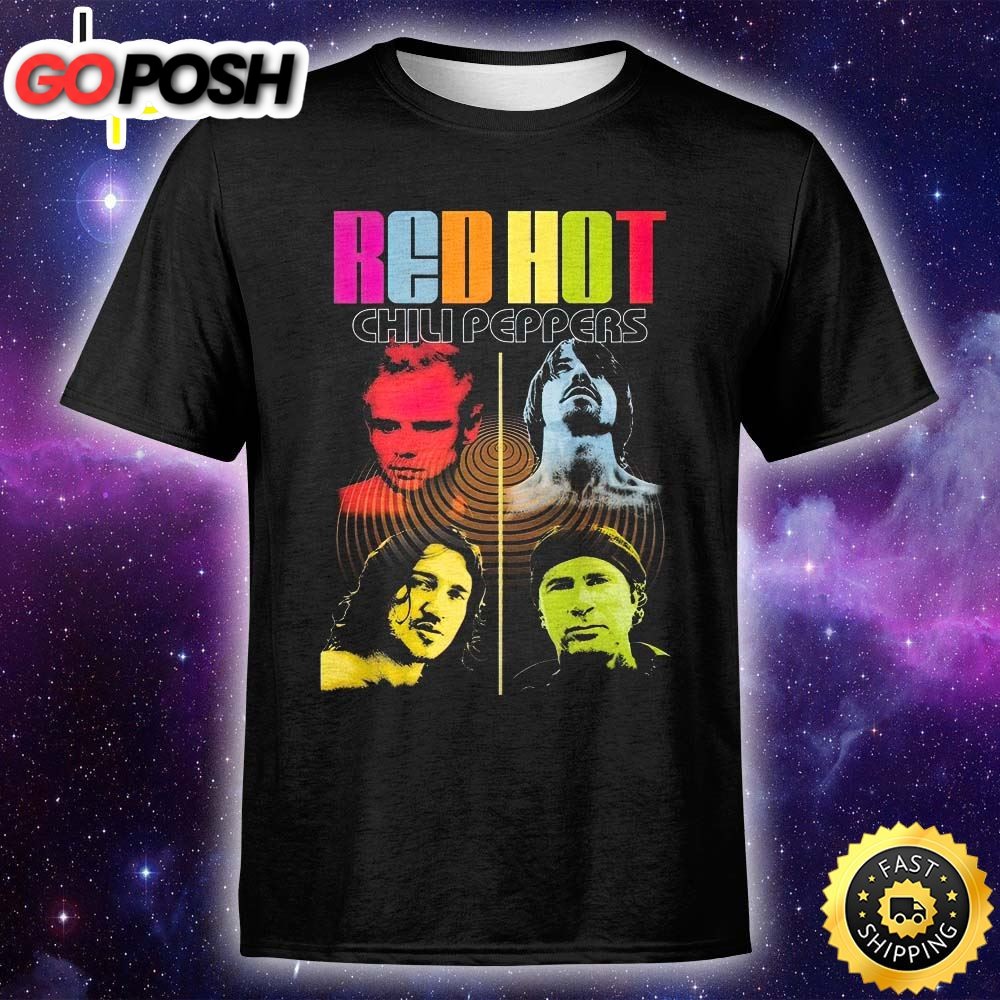 Red Hot Chili Peppers – Live Colour Me Unisex T-Shirt