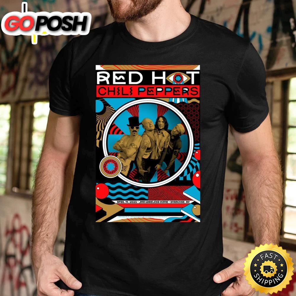 Red Hot Chili Peppers Syracuse April 14 Tour 2025 Unisex T-shirt