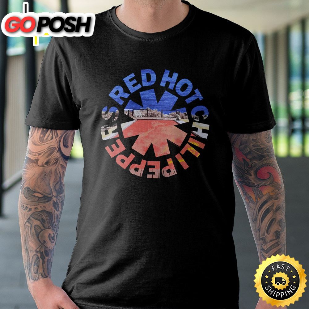 Red Hot Chili Peppers Tour 202-2025 Black T-shirt